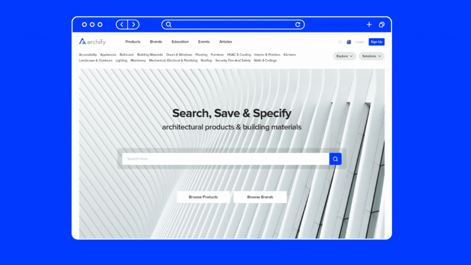 Search our library